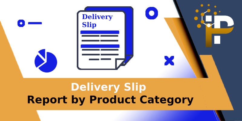 Delivery Slip Report By Product Category
