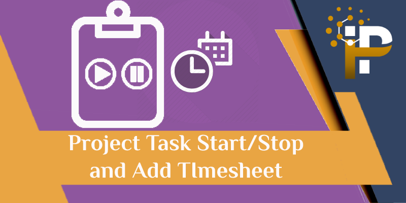 Project Task Start/Stop and Update Timesheet