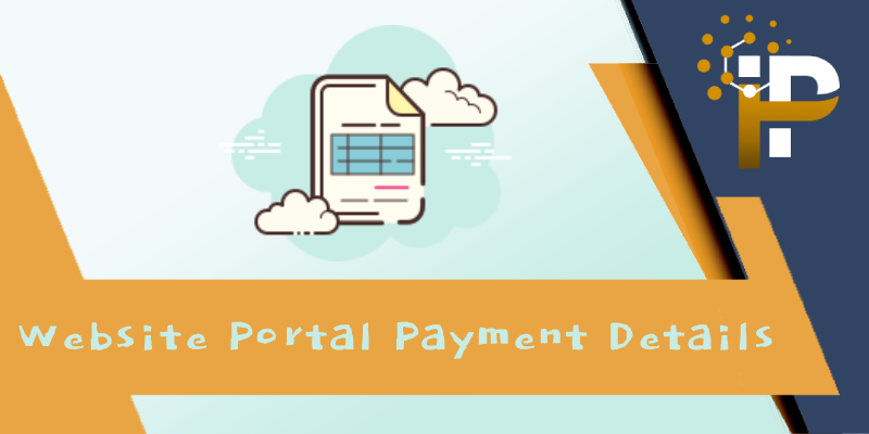 Website Portal Payment Details