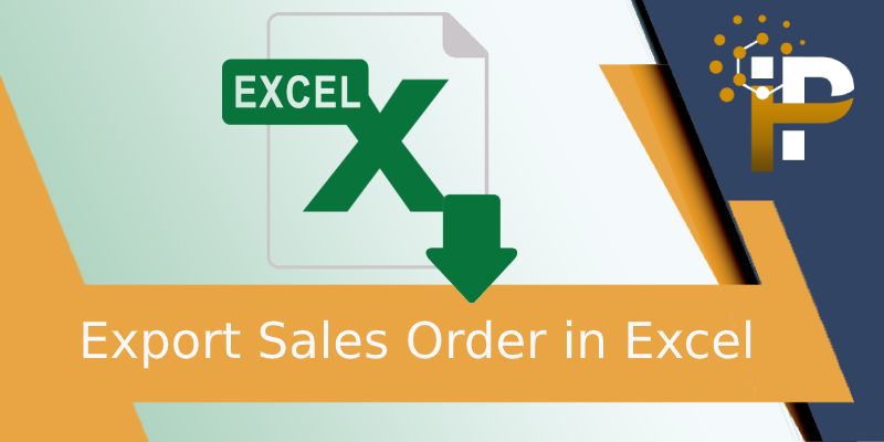 Export Sales Order in Excel